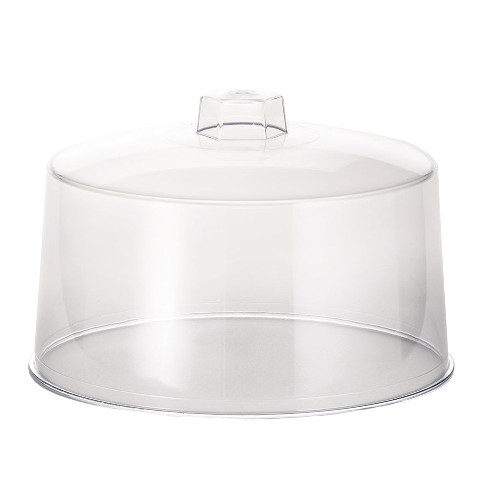 229-421 Styrene Cake Cover, 12 x 7 1/2", Plastic Handle