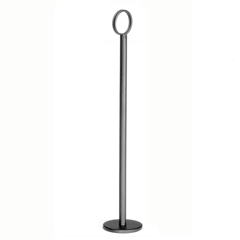229-BK1912 12" Number Card Holder - Steel, Black