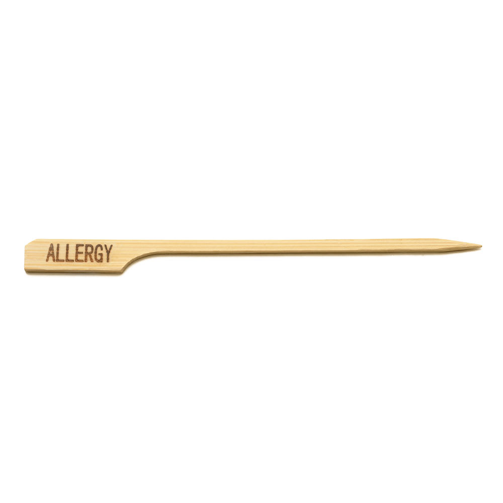 229-BAMP45A 4 1/2" Bamboo Allergy Paddle Pick