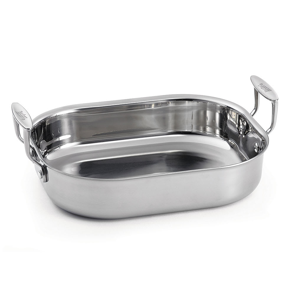 229-CW2030 3 1/2 qt Induction Roaster w/ Handles, Stainless