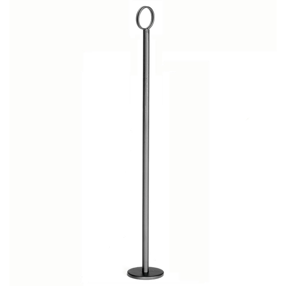 229-BK1918 18" Number Card Holder - Steel, Black