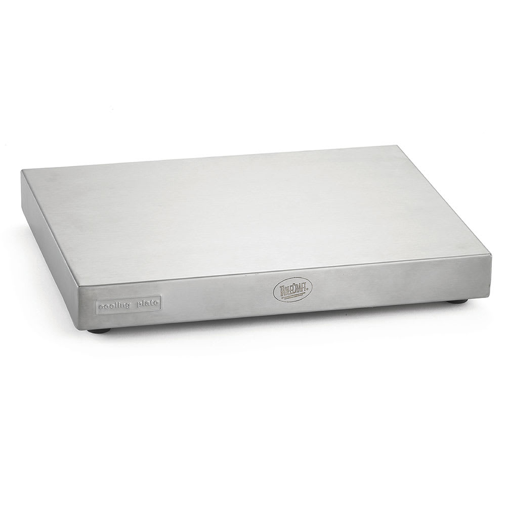 TableCraft CW60101 Griglia Di Raffreddamento In Acciaio Inox Mezza Dimensione 32,4x26,7cm - Mantiene Il Freddo 3-4 Ore