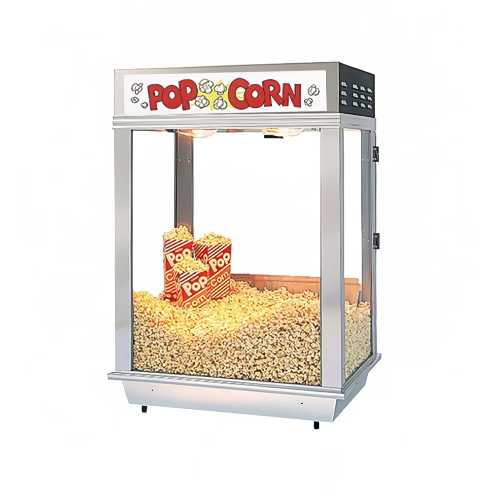 Gold Medal 6 Oz. Electric Popcorn Popper, Stainless Steel