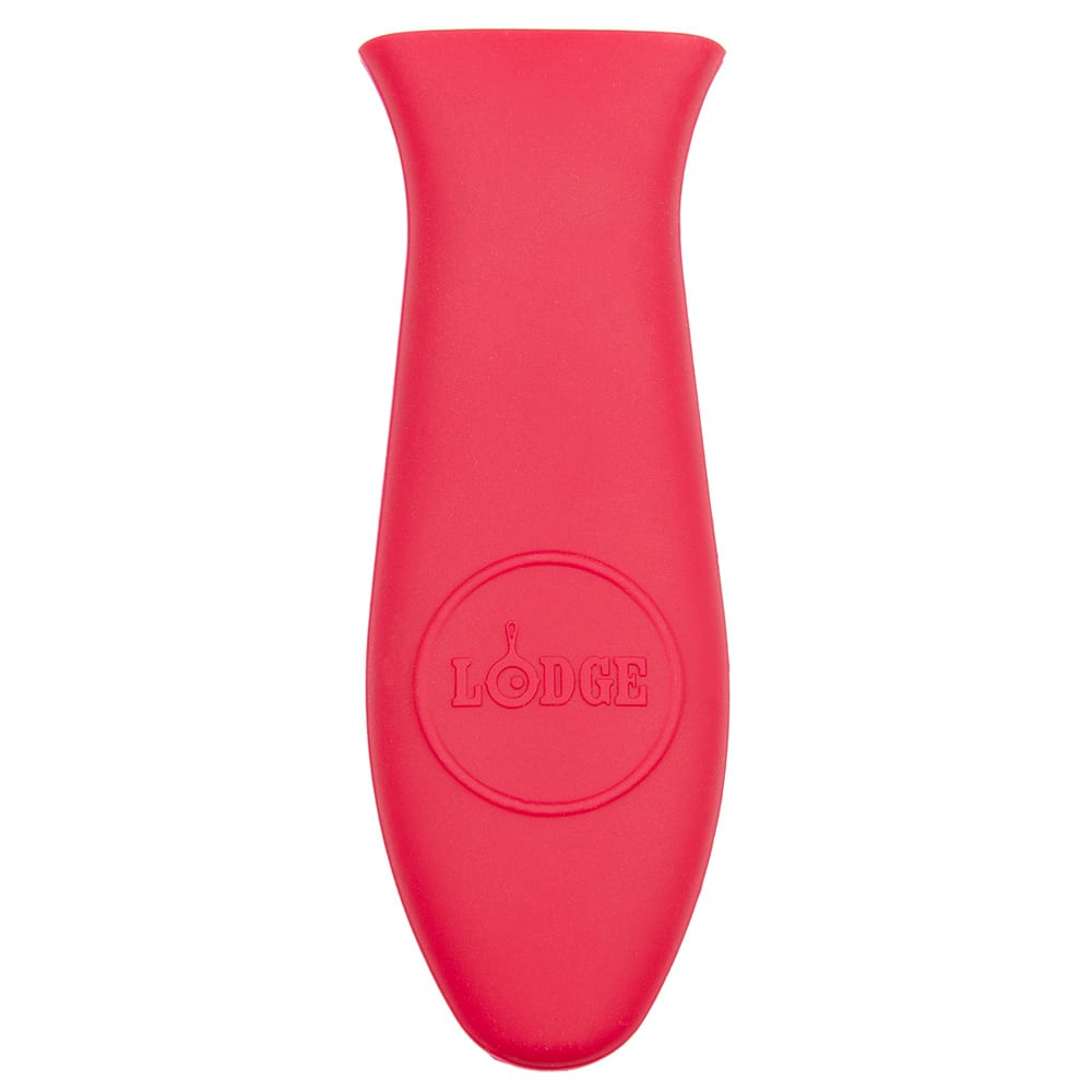 Lodge ASHH41 Silicone Hot Handle Holder w/ Heat Resistance to 500°F, Red