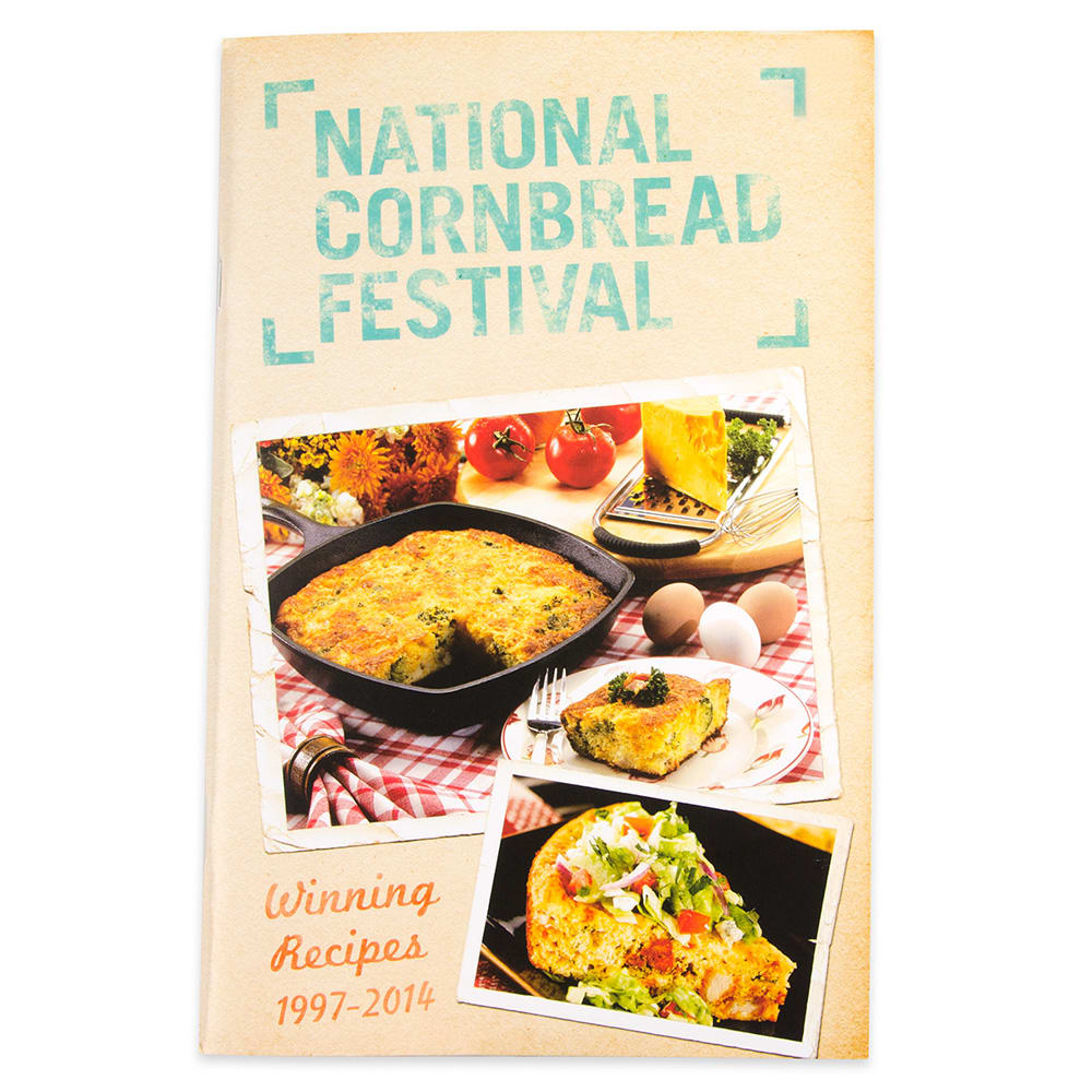 Lodge CBWR National Cornbread Festival Winning Recipes Cookbook w/ 64 Pages