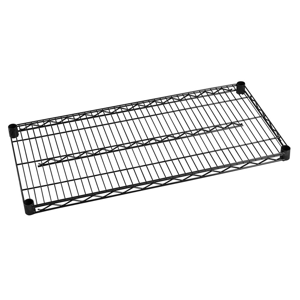 268-FF2430BK Epoxy Coated Wire Shelf - 30"W x 24"D