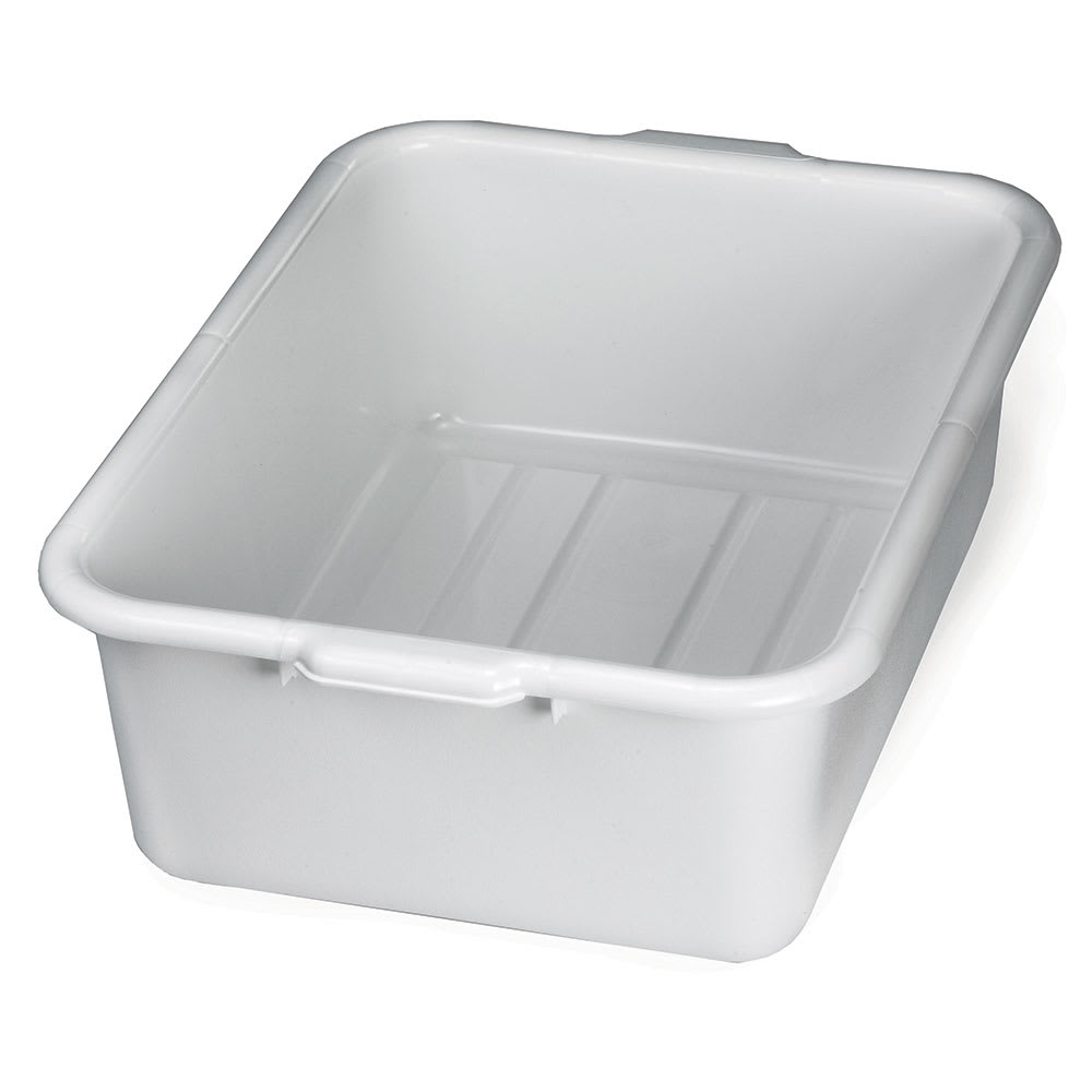 229-1537G Bus Box - 21 1/2" x 15 3/4" x 7", Gray