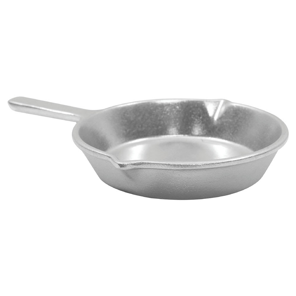 229-CW1980N 6 1/8" Aluminum Frying Pan w/ Solid Metal Handle