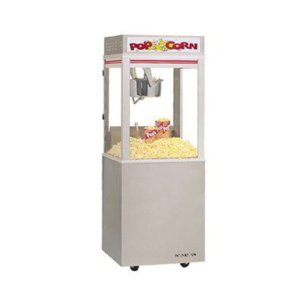 Gold Medal 6 Oz. Electric Popcorn Popper, Stainless Steel