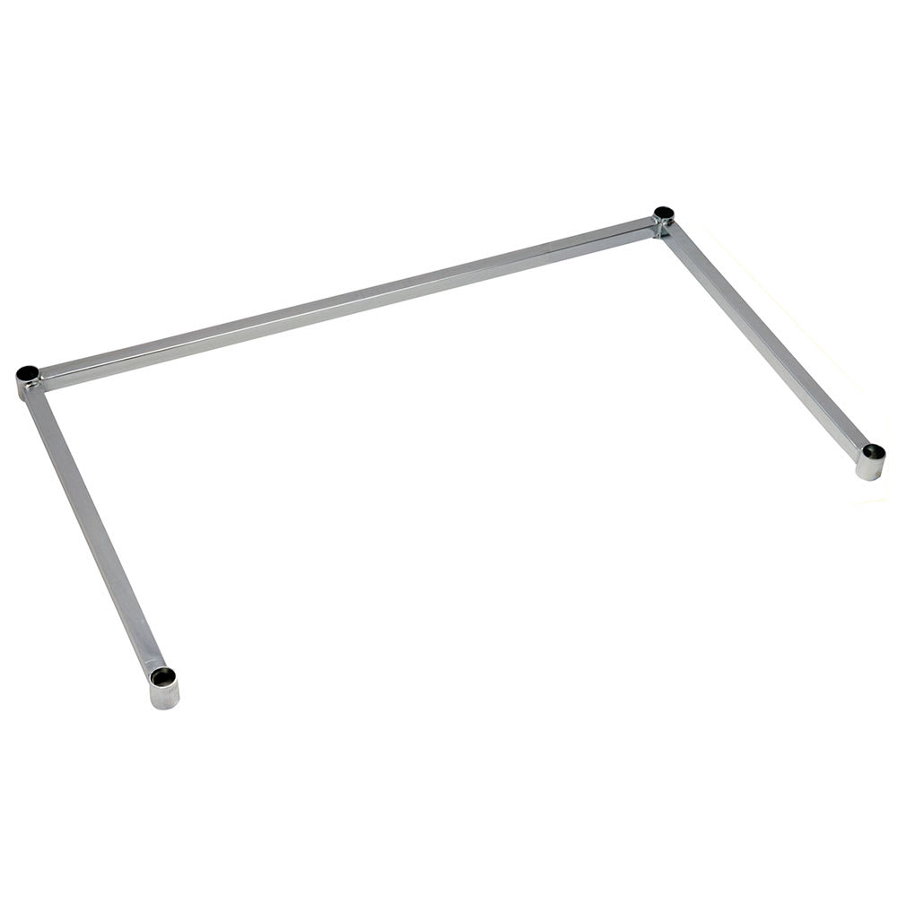 268-FFSF2460CH Chrome Tubular Frame - 24x60", Stationary