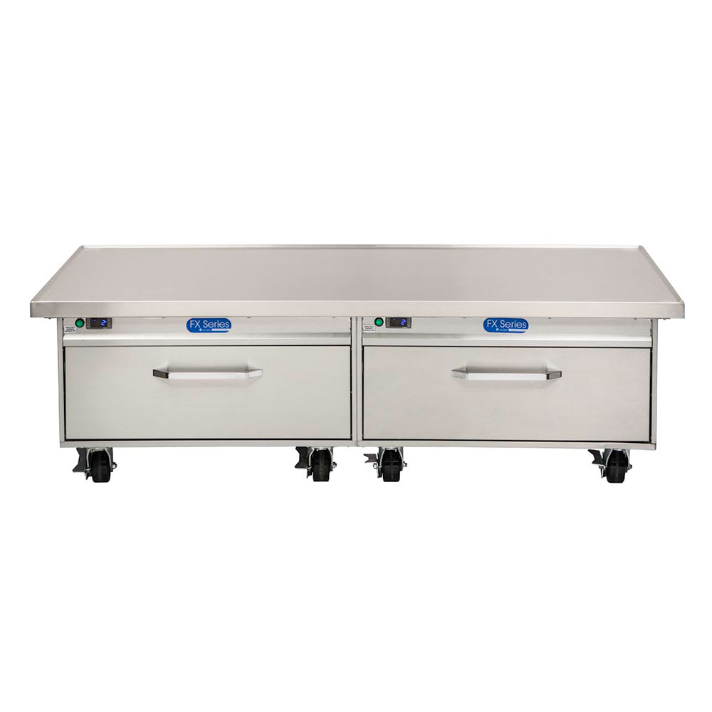 238-FX2CSRE 76 1/8" Chef Base w/ (2) Drawers - 115v