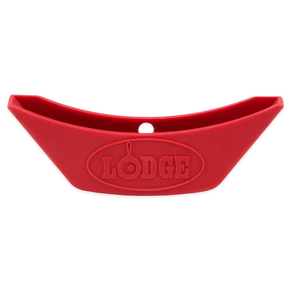 Lodge ASAHH41 Silicone Assist Handle Holder w/ Heat Protection to 450°F, Red