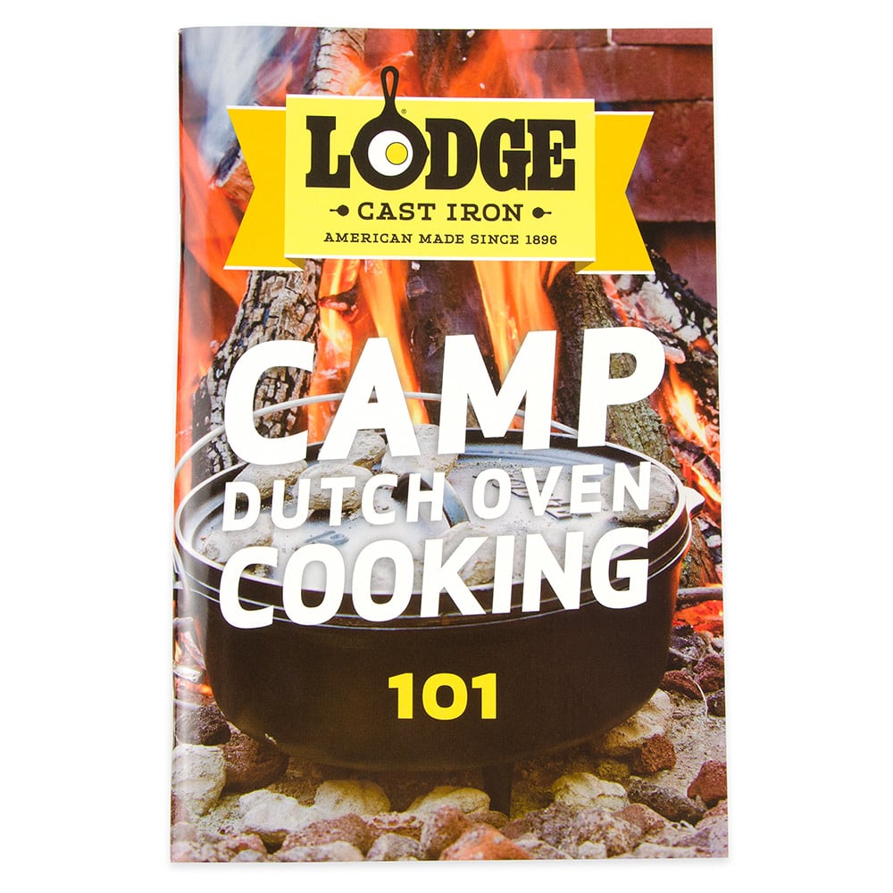 Lodge CB101 Camp Dutch Oven Cooking 101 Cookbook w/ 64 Pages