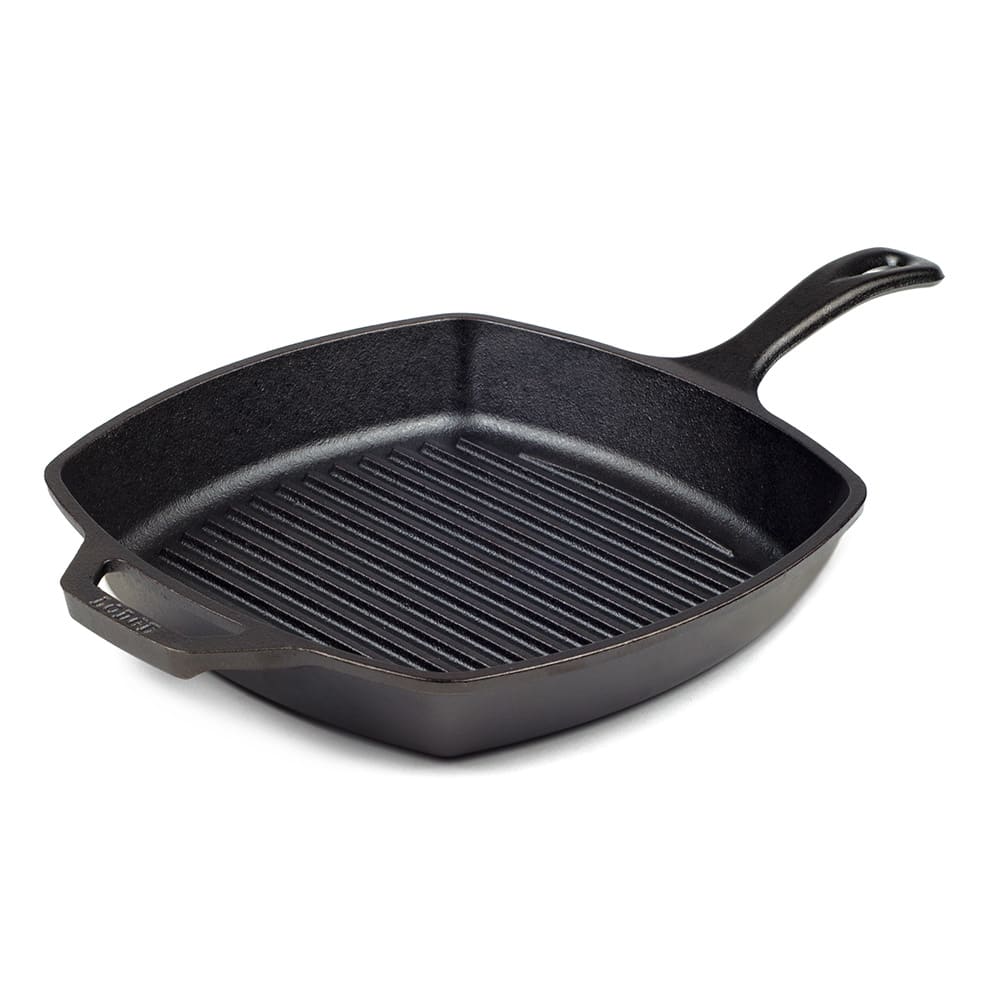 261-L8SGP3 10 1/2" Square Grill Pan w/ Handles, Cast Iron