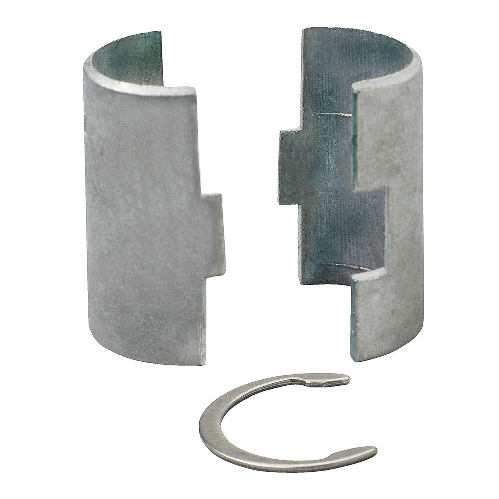 268-FFSALSLV Post Split Sleeve, Aluminum