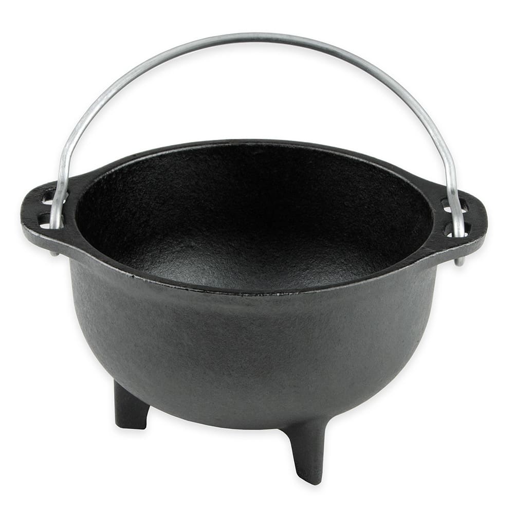 Lodge HCK 5" Round Cast Iron Country Kettle w/ 16 oz Capacity