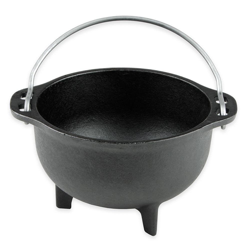 261-HCK 5" Round Cast Iron Country Kettle w/ 16 oz Capacity