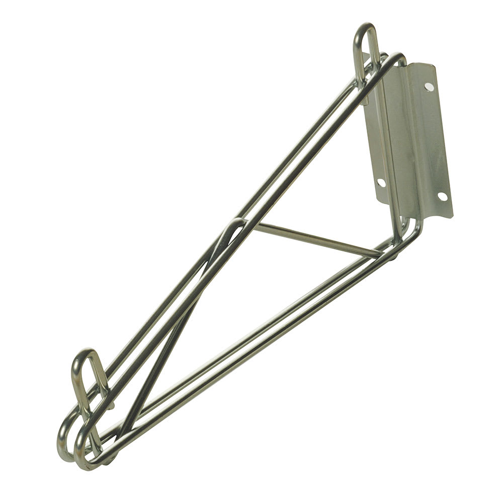 268-FWB14SCH Bracket for 14" Deep Wall Mounted Shelf, Chromate