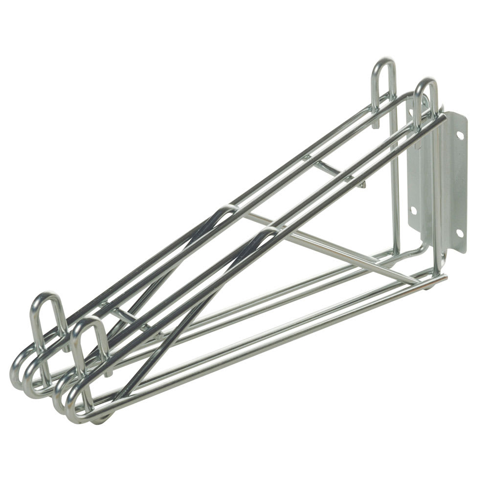 268-FWB14DCH Bracket for 14" Deep Wall Mounted Shelf, Chromate
