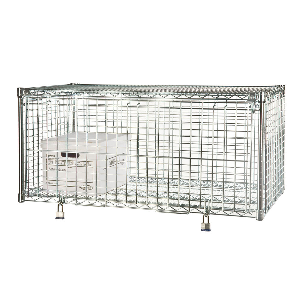Focus FSECM2448CH 48" Stationary Security Cage, 24"D