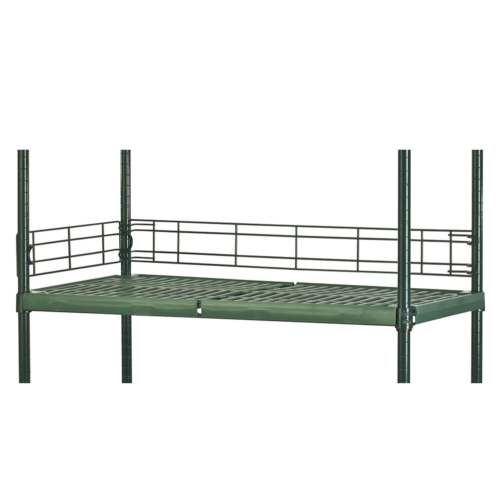 268-FSL244FPS Shelving Ledge - 24" x 4", Green