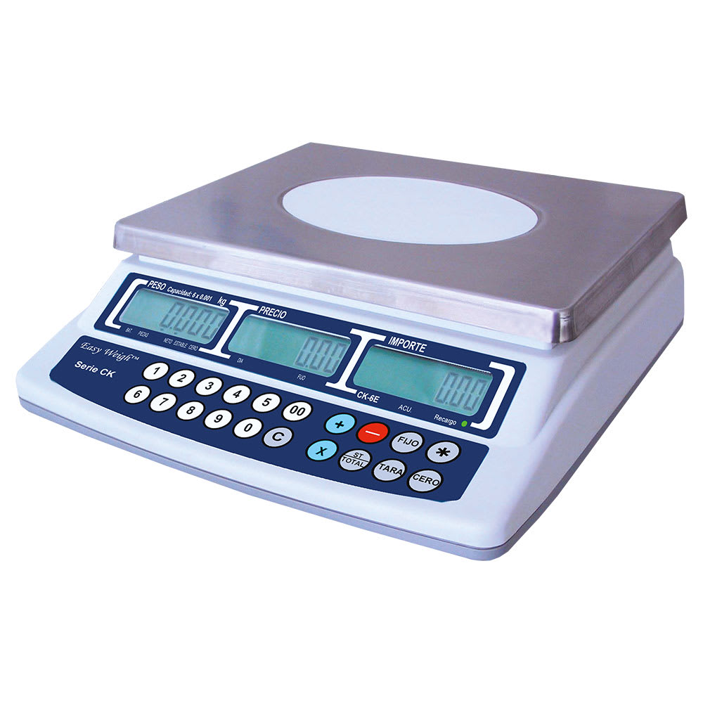 Skyfood CK-60PLUS 60 lb Price Computing Scale - Rechargeable Battery, 120v