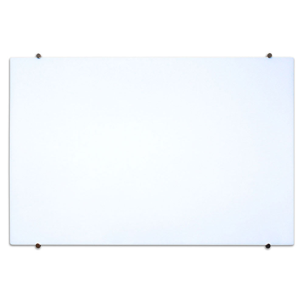 304-WGB6040M 60" x 40" Wall-Mounted Glass Board w/ Mounting Pucks