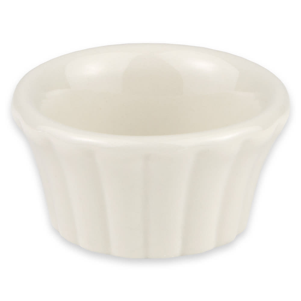 355-828WH 2.375" Round Ramekin w/ 1 oz Capacity, White