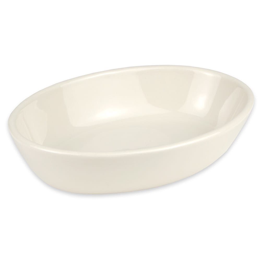 355-708WH 20 oz. Oval, China Baking Dish, White
