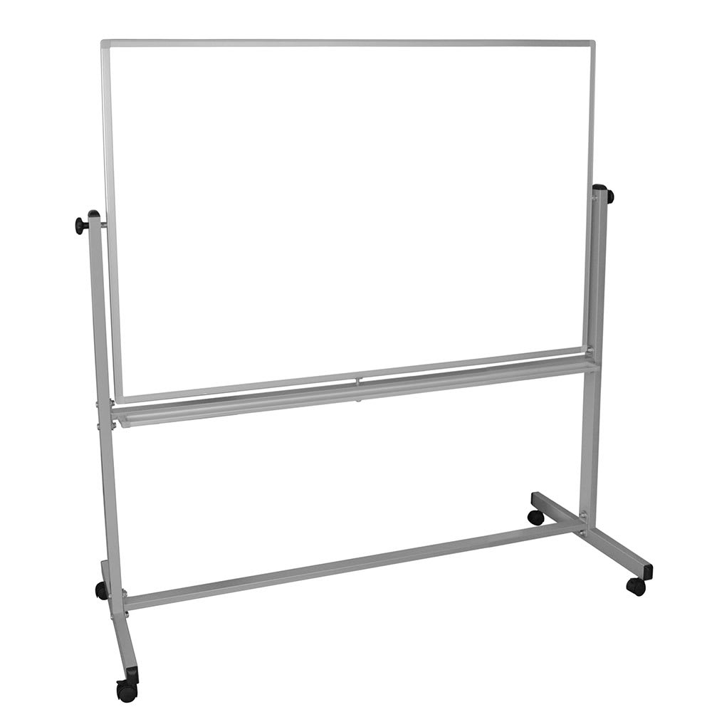 304-MB6040WW Reversible Magnetic Whiteboard w/ Aluminum Frame, 60" x 40"