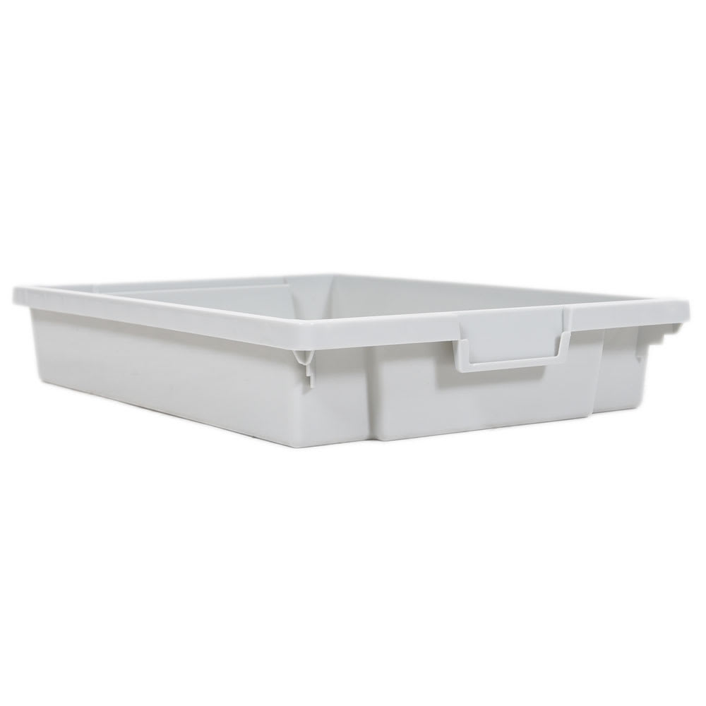 304-MBSBIN8S 6" Stackable Storage Bins for MBS Storage Units - Polypropylene, Gray