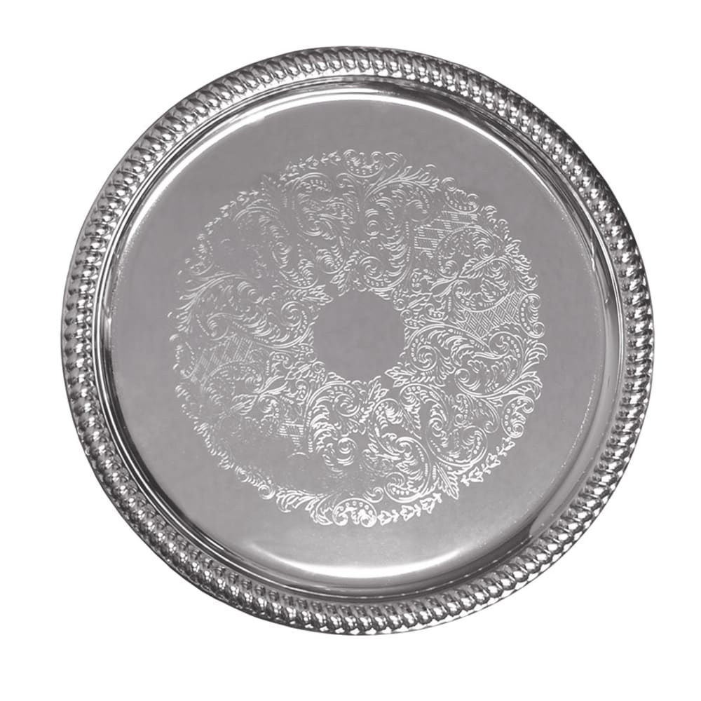 370-CT14R 14" Round Chrome Tray