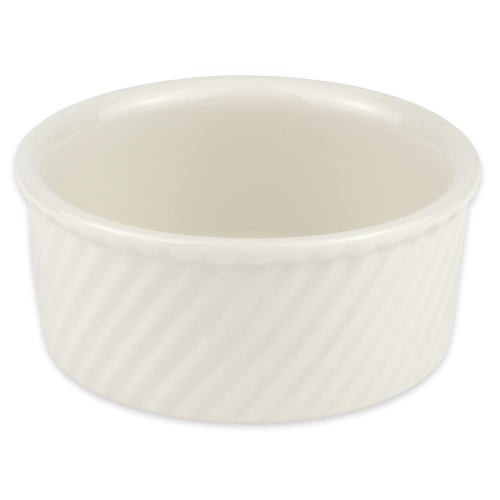 355-501WH 16 oz Souffle Dish - China, White