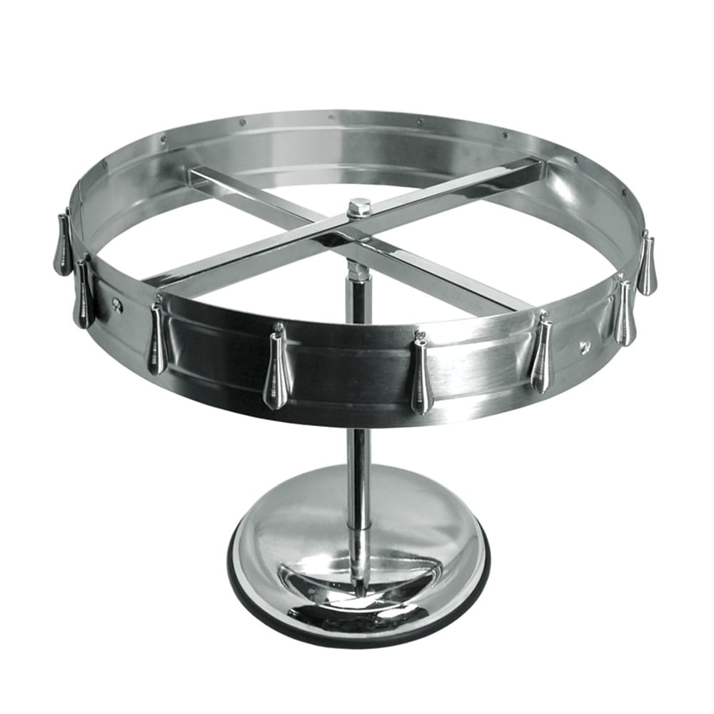 370-CW16 17 7/8" Check Wheel - Pedestal/Ceiling Mount Kit, Stainless