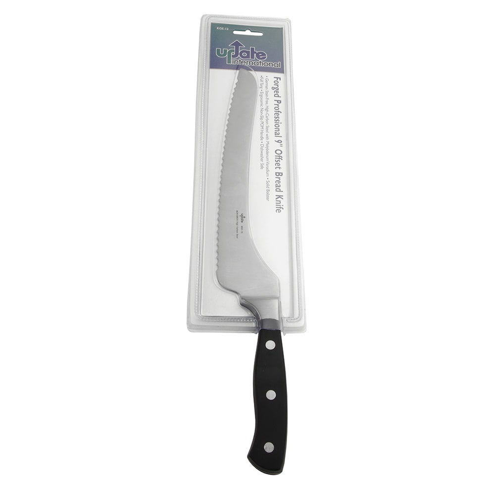 370-KGE12 9" Offset Bread Knife - German Carbon Stainless Steel