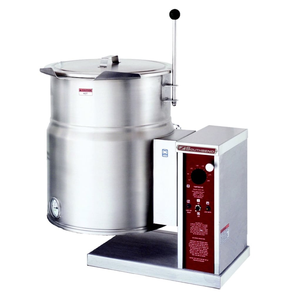 348-KECT102081 10-gal. Steam Kettle - Manual Tilt, 2/3 Jacket, 208v/1ph
