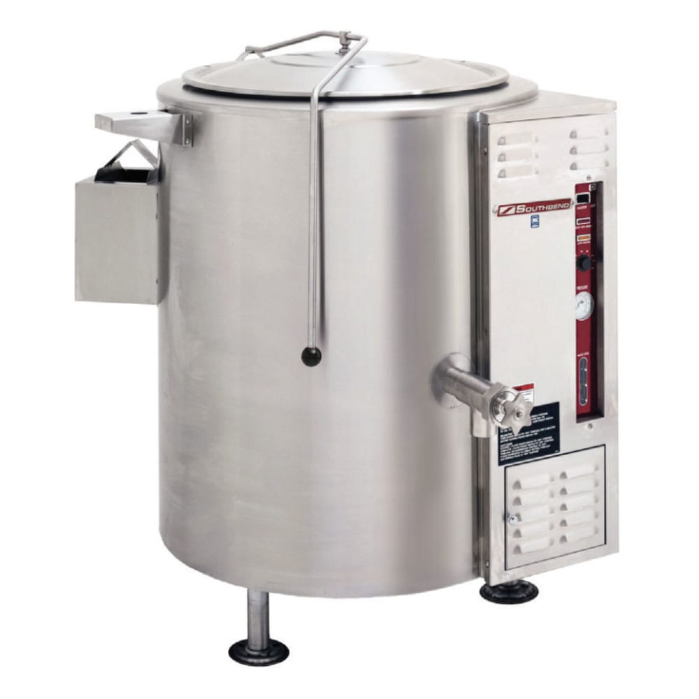 348-KSLG100NG 100-gal. Steam Kettle - Stationary, 2/3 Jacket, Natural Gas