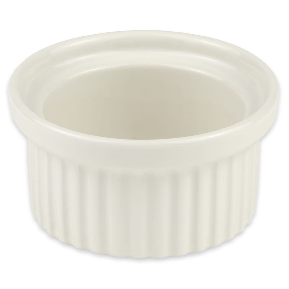 355-116WH 4 3/16" Round Ramekin w/ 6 oz Capacity, White