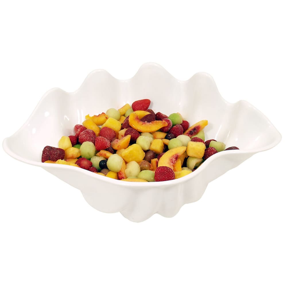 370-SSB1W 1 qt Shell Salad Bowl - White