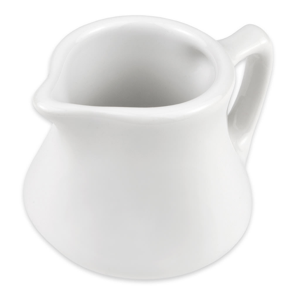 355-195BW 3 1/2 oz Empire Creamer - China, Bright White