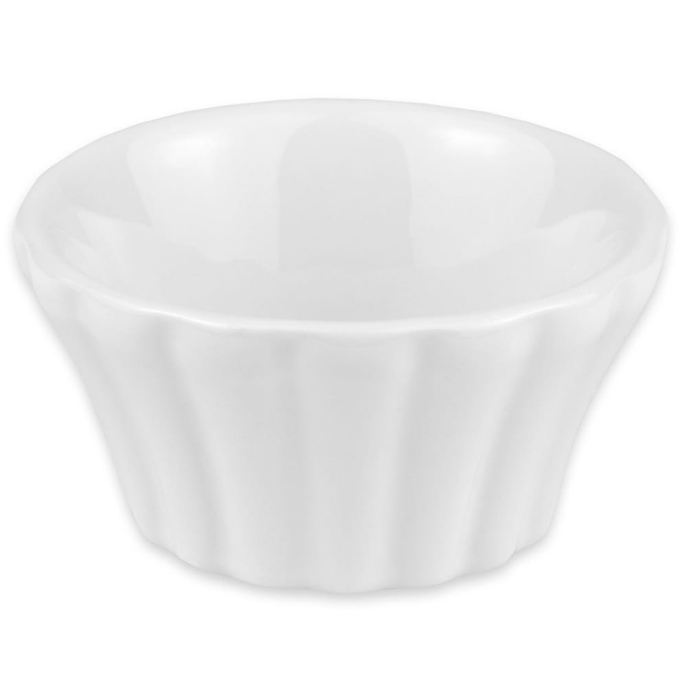355-829BW 2.3125" Round Ramekin w/ 2 oz Capacity, White