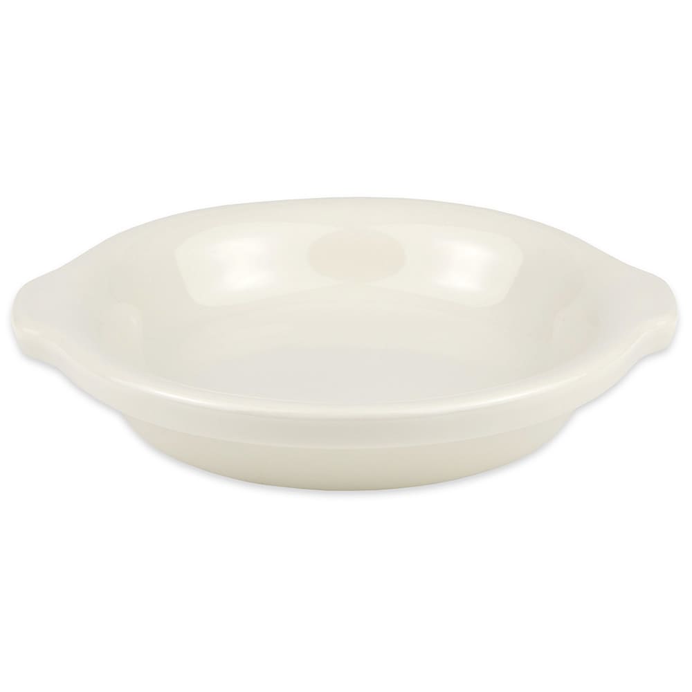 355-513WH 10 oz. Round, China Rarebit, White