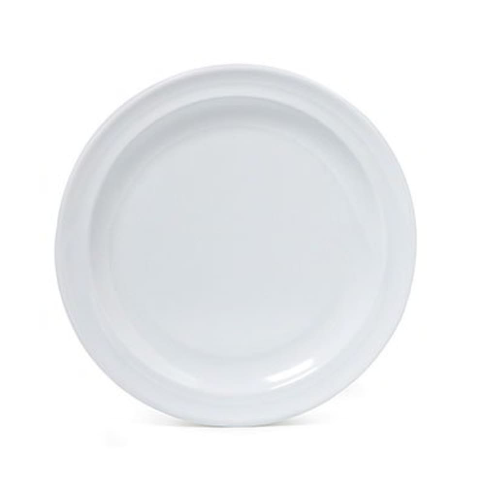 284-SPDP508W 8" Supermel I Lunch Plate, White Melamine