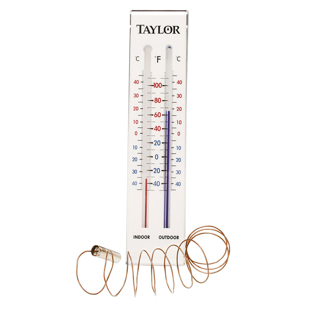Taylor 5327 Indoor Outdoor Thermometer w/ TempGraph Design