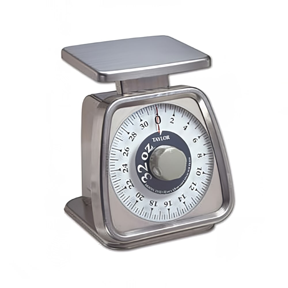 Taylor Mechanical/Analog Kitchen Scale and Food Scale in White