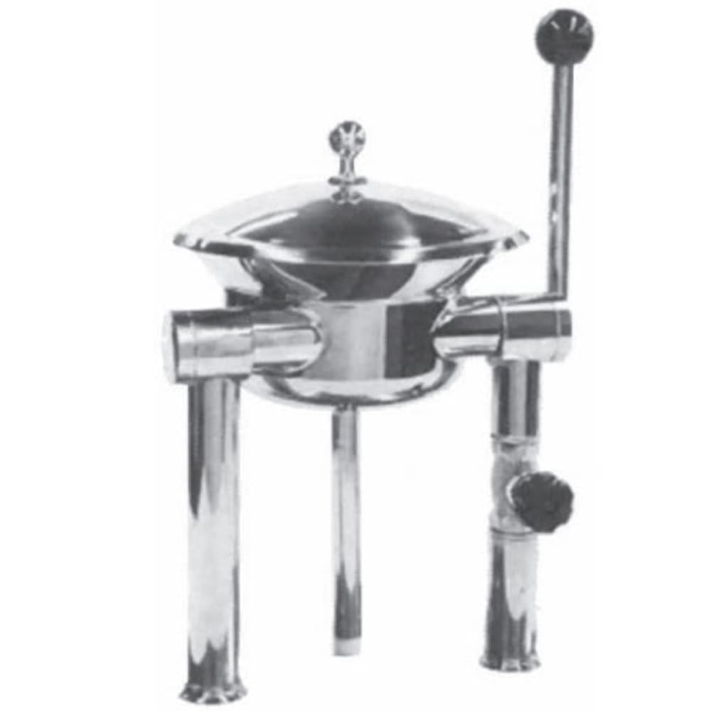301-FT2 1/2-gal. Steam Kettle - Manual Tilt, 2/3 Jacket, Direct Steam