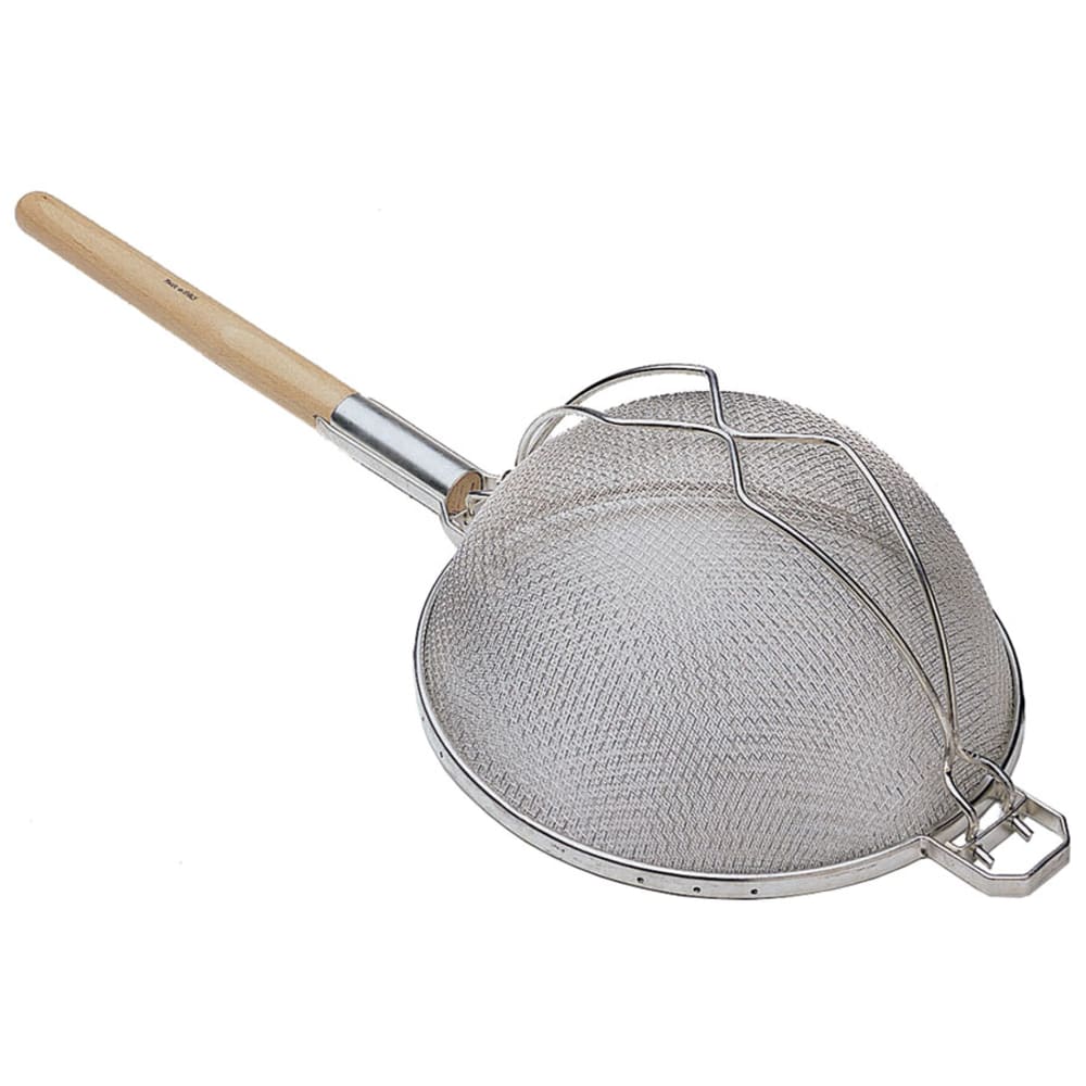 370-SHD12SS 11 3/4" Reinforced Mesh Double Strainer - Stainless