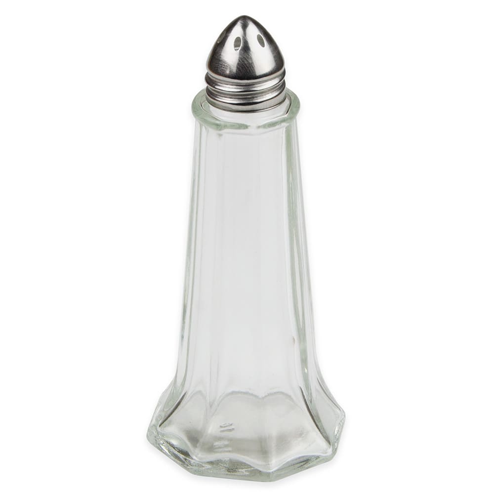 370-SKTWC 1 oz Shaker for Salt/Pepper - Metal Lid, Tower