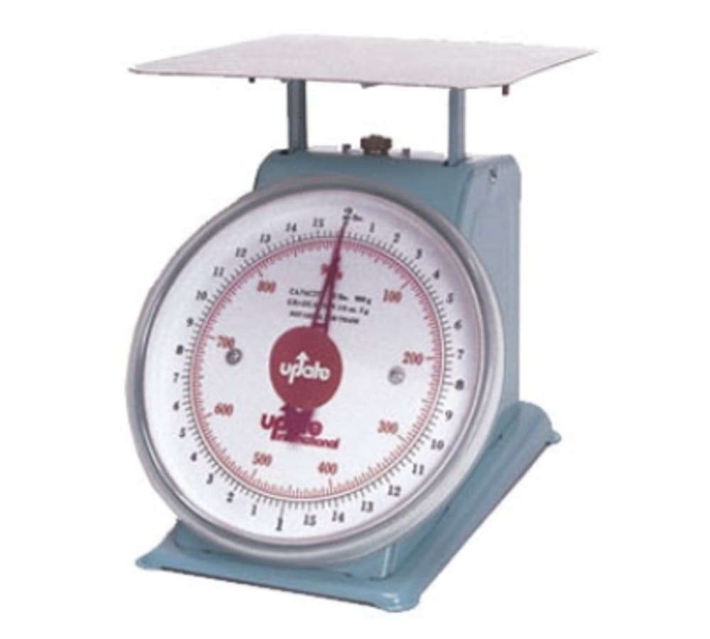 370-UP75 7" Fixed Dial Scale - 5 lb Capacity, 1/2 oz Graduations