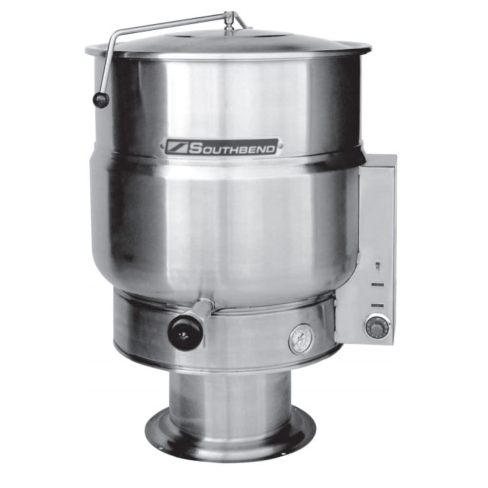 348-KEPS1002403 100-gal. Steam Kettle - Stationary, 2/3 Jacket, 240v/3ph